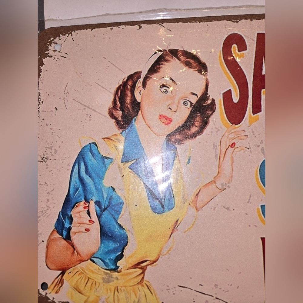 Sarcasm Daily Metal Wall Sign Vintage Style NEW - Picture 3 of 7